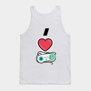 I love video games Tank Top